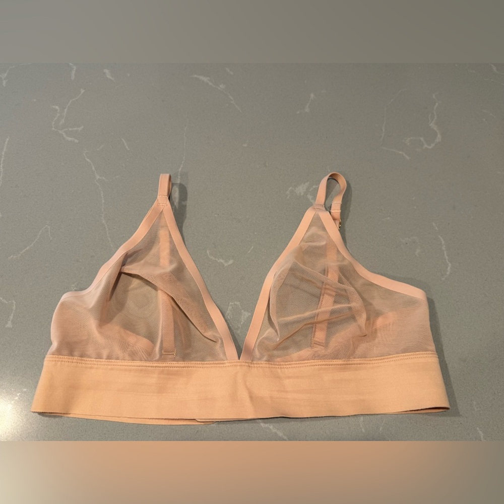 Soma Triangle Mesh Bra Bralette Large Hush
